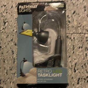 Pathway Lights Retro LED Tasklight - Black